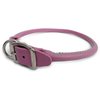 Auburn Leathercrafters Round Dog Collar Color: Pink, Size: 1" x 18"
