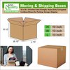 Shipping Boxes 10"L x 10"W x 10"H, Corrugated Cardboard Box for Packing, Moving and Storage, Sturdy, Eco Friendly Packing Supplies (5)