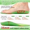 Ailaka Kids Orthotic Cushioning Arch Support Shoe Insoles, Children Pu Foam Inserts for Flat feet, Plantar Fasciitis, Feet Heel Pain Relief