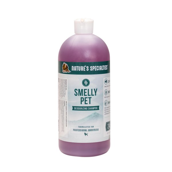 Nature's Specialties Smelly Pet Dog Shampoo for Pets, Natural Choice for Professional Groomers, Lasting Clean Smell, Made in USA, 32 oz