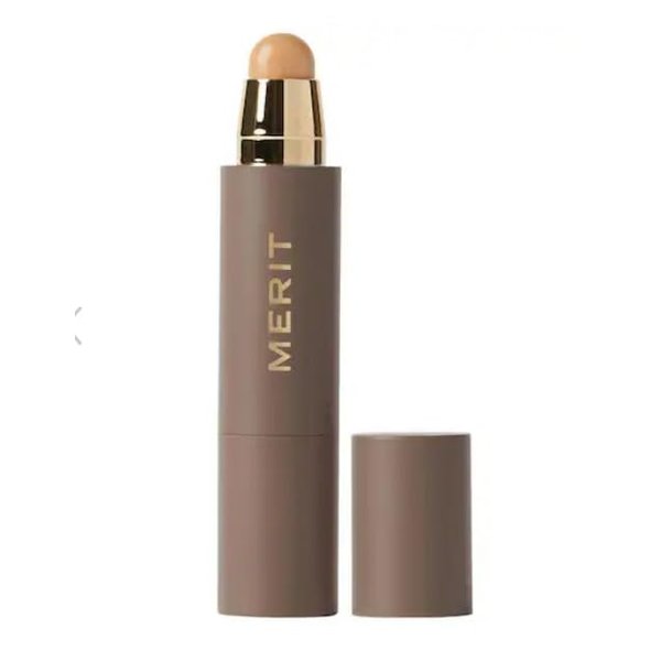 MERIT The Minimalist Perfecting Complexion Foundation and Concealer Stick - Ecru (light with peach undertones) 0.23 oz / 6.s g