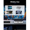 External Universal CD Player for Car - LEHWEY Portable CD Player with Extra USB Extension Cable, Plugs into Car USB Port, Laptop, TV, Mac, Computer, for Android 4.4 and Above Navigation