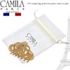 Camila Paris CP2516 French Hair Clip for Women, Beige, Girls Hair Claw Clips Jaw Fashion Durable and Styling Hair Accessories for Women, Strong Hold No Slip Grip, Made in France