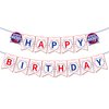 Hockey Birthday Banner Happy Birthday Banner Hockey Birthday Party Supplies Hockey Happy Birthday Banner for Kids Boys Girls Hockey Fans Hockey Birthday Party Decoration