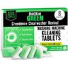 Rockin' Green Washing Machine Cleaning Tablets (8 Pieces) - Deodorazing Washer Machine Cleaner Tablets for a 4 Month Supply - Easy to Use Washer Cleaner to Remove Residue for All