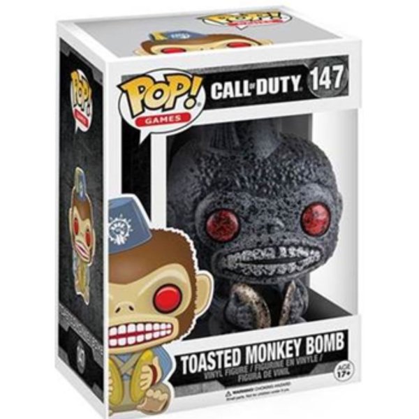 Funko Pop Games Call of Duty Toasted Monkey Bomb Exclusive Vinyl Figure