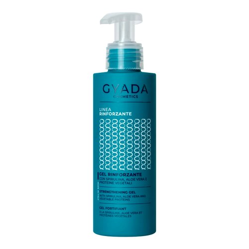 GYADA Strengthening and Repairing Hair Gel with Spirulina - Defines Curly Hair & Straight Hair - Prevents Breakage and Dehydration - Vegan & Green Formula - Cruelty Free - 5.07 Fl Oz