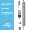 Wright Products VJ1020CAL Pneumatic Aluminum Screen Door Closer For Wood Or Metal Out Swinging Doors