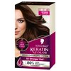 Schwarzkopf Keratin Color Permanent Hair Color, 4.6 Intense Cocoa, 1 Application - Salon Inspired Permanent Hair Dye, for up to 80% Less Breakage vs Untreated Hair and up to 100% Gray Coverage