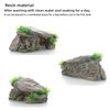 Paoleju Rock Aquarium Decorations Cave | Resin Fish Tank Decorations Cave | Fish Sleep Rest House| Fish Tank Accessories| 5.5 x 2.9 x 2.9'' Aquarium Decorations Cave