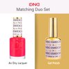 DND Gel Polish Set - 1 each of Pink Gel Polish and Pink Nail Polish, 077 Strawberry Latte, 0.5 Fl Oz