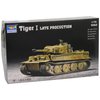 Trumpeter 07244 German Tiger I Late Production WWII Tank 1/72 Scale Model Kit