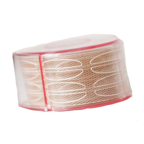 UPSTORE 1 Box 400PCS(Non-Sticky) Makeup Breathable Single Sided Lace Eyelid Tape-Big Eye Decoration Invisible Double Fold Eyelid Shadow Sticker