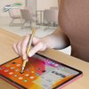 BoxWave Stylus Pen Compatible with CANVIART Canvia Smart Digital Canvas Display and Frame - FineTouch Capacitive Stylus, Super Precise Stylus Pen - Champagne Gold