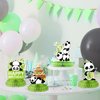 Demissle 14 Pieces Panda Party Decorations Panda Honeycomb Centerpieces Panda Party Supplies Cute Paper Table Centerpieces Birthday Party Table Decoration