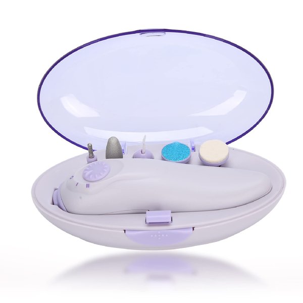 Electric Foot Grinder Foot Scrubber Exfoliating Dry Skin Exfoliating for Feet for Foot Callus Remover, Foot Care Tool(5 Grinding Heads)