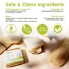 Miw Piw Vegan Dish Soap Bar Pack 2- Large 6 Ounce - Lather Clean Safe Ingredients- Plastic Free Palm Oil Free - Zero Waste Eco Friendly Kitchen Dishwashing Solid Soap
