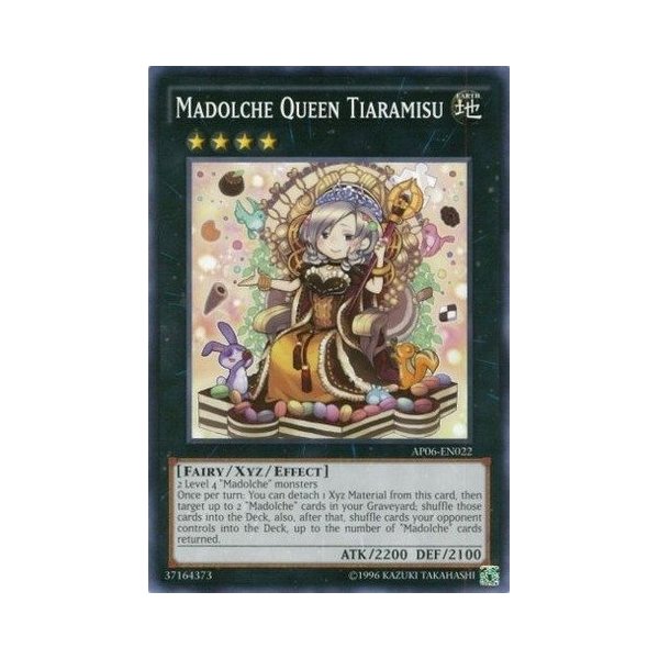 YU-GI-OH! - Madolche Queen Tiaramisu (AP06-EN022) - Astral Pack: Booster Six - Unlimited Edition - Common