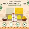 Raw African Shea Butter 1 lb. Bar 100% Pure Natural Unrefined IVORY - Imported From Ghana - Ideal Moisturizer For Dry Skin, Body, Face And Hair Growth. Great For DIY Soap and Lip Balm Making.