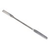 A2Z - Makeup Spatula Tool - Professional Beauty Stainless Steel Cosmetics Mixer Long Metal Spatula Depotting, Scraping, Mixing Makeup & Skincare Tools - For Makeup Artists (SQUARE & ROUND)