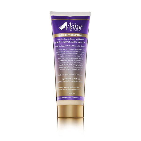 The Mane Choice Ancient Egyptian Anti-Breakage and Repair Antidote Leave In Conditioner, Conditioning & Moisturizing Lotion for Hair Shine & Frizz Control, Nourishes Dry, Brittle Hair, 8 Oz