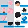 Headache Relief Hat for Migraine, Headache Migraine Relief Cap for Tension Headache Migraine Relief, One Size Fits All Headache Cap with Reusable Ice Gel Pack for Puffy Eyes, Stress Relief (Pink)