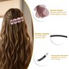 VOCOSTE Hair Barrettes for Women, Hair Barrettes for Thick Hair, Elegant French Hair Barrettes, Retro Hair Accessories for Women, Purple