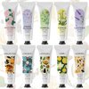 spa luxetique 10 Pack Hand Cream Set Scented Hand Lotion for Dry Cracked Travel Size Hand Cream Mini Moisturizing Lotion With Shea Butter Gifts for Women