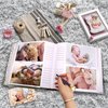 Holoary Baby Photo Album 4” x 6” 160 Photos, Newborn Baby Keepsake Gifts for Baby Boy/Girl and New Parents, Woodland Animals Design