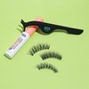 AOA Studio 6 Pairs Scarlette Natural Handmade False Eyelashes with Glue and Tweezer Lash Kit Natural Volume Reusable Soft Makeup False Eyelashes 100 Percent Handmade Cruelty Free