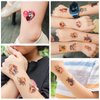 96PCS Individually Temporary Tattoos Removable Tattoos Waterproof Stickers for Birthday Decorations Party Supplies Party Favors School Rewards Gifts Ideas (Dog)