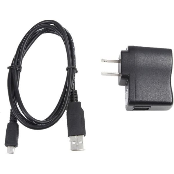 NTQinParts Replacement Wall Power Charger + USB Charging Power Cord for SweetLF 3D Rechargeable Waterproof IPX7 Electric Shaver Wet & Dry Rotary Shaver