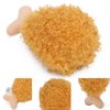 Cyrank Squeaky Dog Toys, Chicken Drumsticks Shape Dog Plush Toy Dog Chew Toy for Small Medium Size Dogs