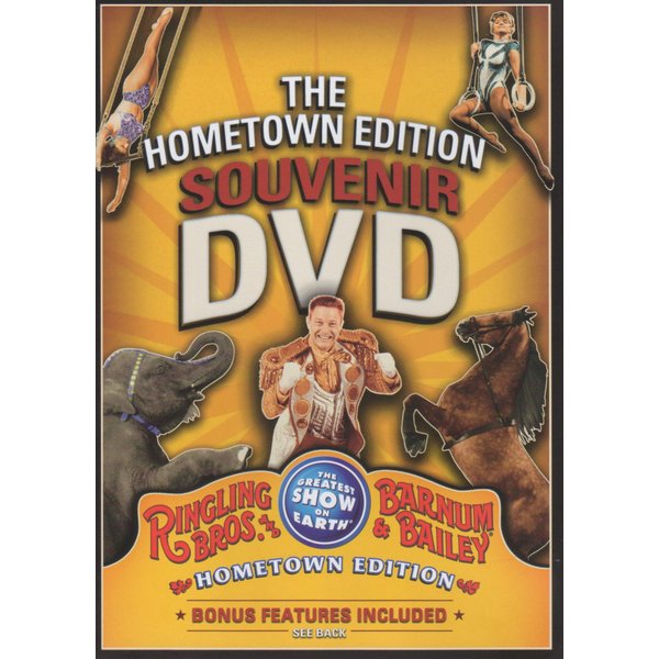Ringling Brothers Barnum & Bailey Hometown Edition Souvenir DVD