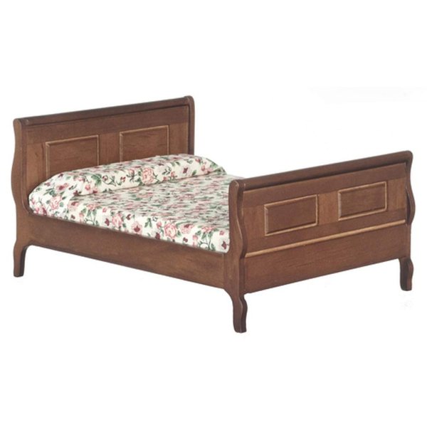 Dollhouse Miniature Davis Sleigh Bed