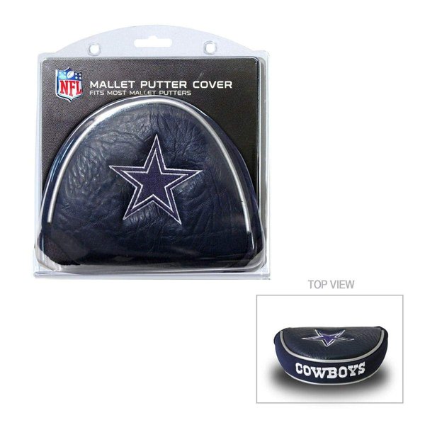 Team Golf NFL Dallas Cowboys Golf Mallet Putter Cover Golf Club Mallet Putter Headcover, Fits Most Mallet Putters, Scotty Cameron, Daddy Long Legs, Taylormade, Odyssey, Titleist, Ping, Callaway
