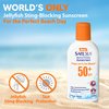 Safe Sea Jellyfish Sting-Blocking Sunscreen, SPF 50+ Lotion 4oz, Waterproof, Biodegradable, Coral Reef-Safe – Body and Face Sunscreen, Anti-Jellyfish and Sea-Lice sting protection.