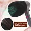 Hot Sock Diffuser for Hair Dryer,2 Pack Universal Diffuser Hair Dryer Attachment Portable Hair Dryer Sock Diffuser Cover with Elastic Band for Home Travel Hotel