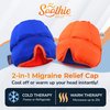 Soothie Head Cooling Migraine Relief Cap | Ice Cap for Headaches. State-of-The-Art Gel Packs Stays Cold Much Longer Than Leading Brands | Hot & Cold Therapy for Headaches, Stress, Puffy Eyes, Sinus