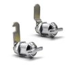 2Pcs Thumb Operated Cam Lock 7/8" Non-Locking Compartment Lock for RV Compartment Door, Camper, Vehicles, Storage Replacement Cam Lock