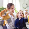 HABA 305756 Hand Puppet Lion with Baby, Hand Puppet from 1.5 Years