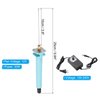 PATIKIL 10CM 24W 110V-250V Foam Cutting Pen Set, Electric Hot Foam Cutter Pen Cutting Tools with Start Switch & Power Adapter for DIY Art Craft, Blue