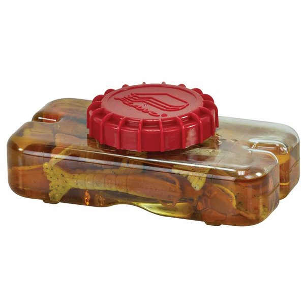 Plano Liqua Bait Storage Bottle and Bait Grabber, Clear, 23.5 oz (465100)