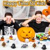 KIMOBER 24Pcs Halloween Pull Back Cars,Assorted Mini Friction Powered Vehicle for Kids Halloween Party Favors Trick or Treat Goodie Gifts Bag Fillers