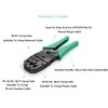 Gaobige Network Tool Kit for Cat5 Cat5e Cat6, 11 in 1 Portable Ethernet Cable Crimper Kit with a Ethernet Crimping Tool, 8p8c 6p6c Connectors rj45 rj11 Cat5 Cat6 Cable Tester, Punch Down Tool
