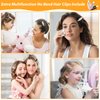Qinzave 39PCS Self Grip Curlers 3 Sizes - Black 2.5in, 1.9in, 1.4in Rollers with Duckbill Clips for Long, Medium, Short, Thick, Fine Hair Volume and Bangs