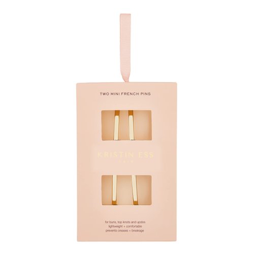 Kristin Ess Mini French Pins - Gold - Set of 2