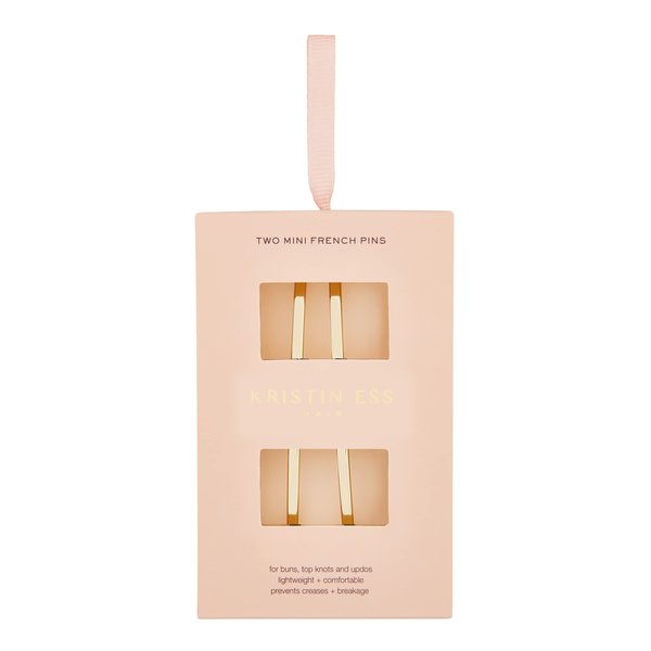 Kristin Ess Mini French Pins - Gold - Set of 2