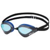 VIEW Swimming Gear V-230 Blade Orca Mirrored Racing Swim Goggles, Blue/Blue (V-230AMR-BLBL)