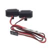 DKKY RC Car Lights LED Spotlights 1/10 Scale RC Crawler Accessories for Axial SCX10 90046 Traxxas TRX4 TRX6 Wraith RR10 MST Redcat Gen8 (2 Dual Lights w/Controller)